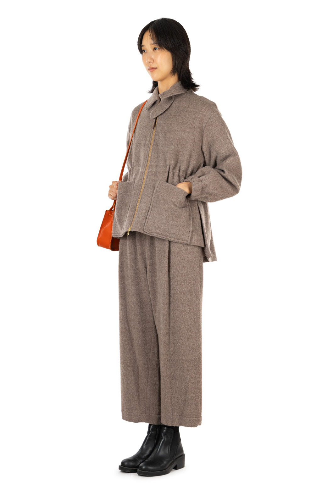 Manon - SHAGGY WOOL ZIP JACKET