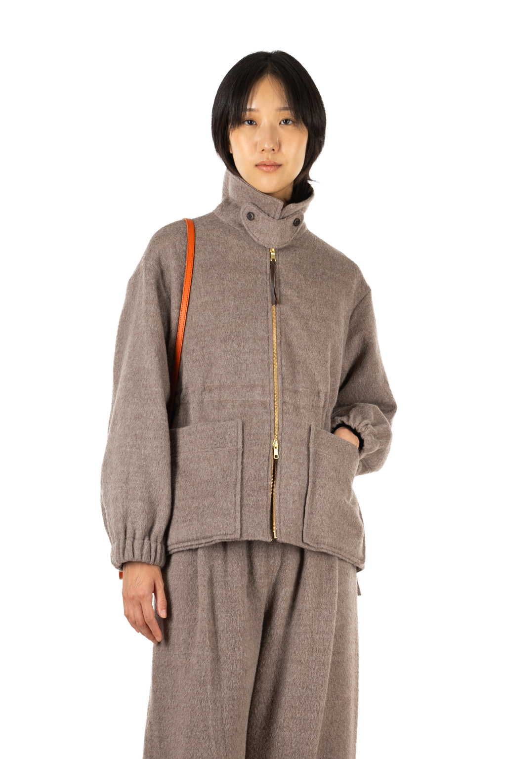 Manon - SHAGGY WOOL ZIP JACKET