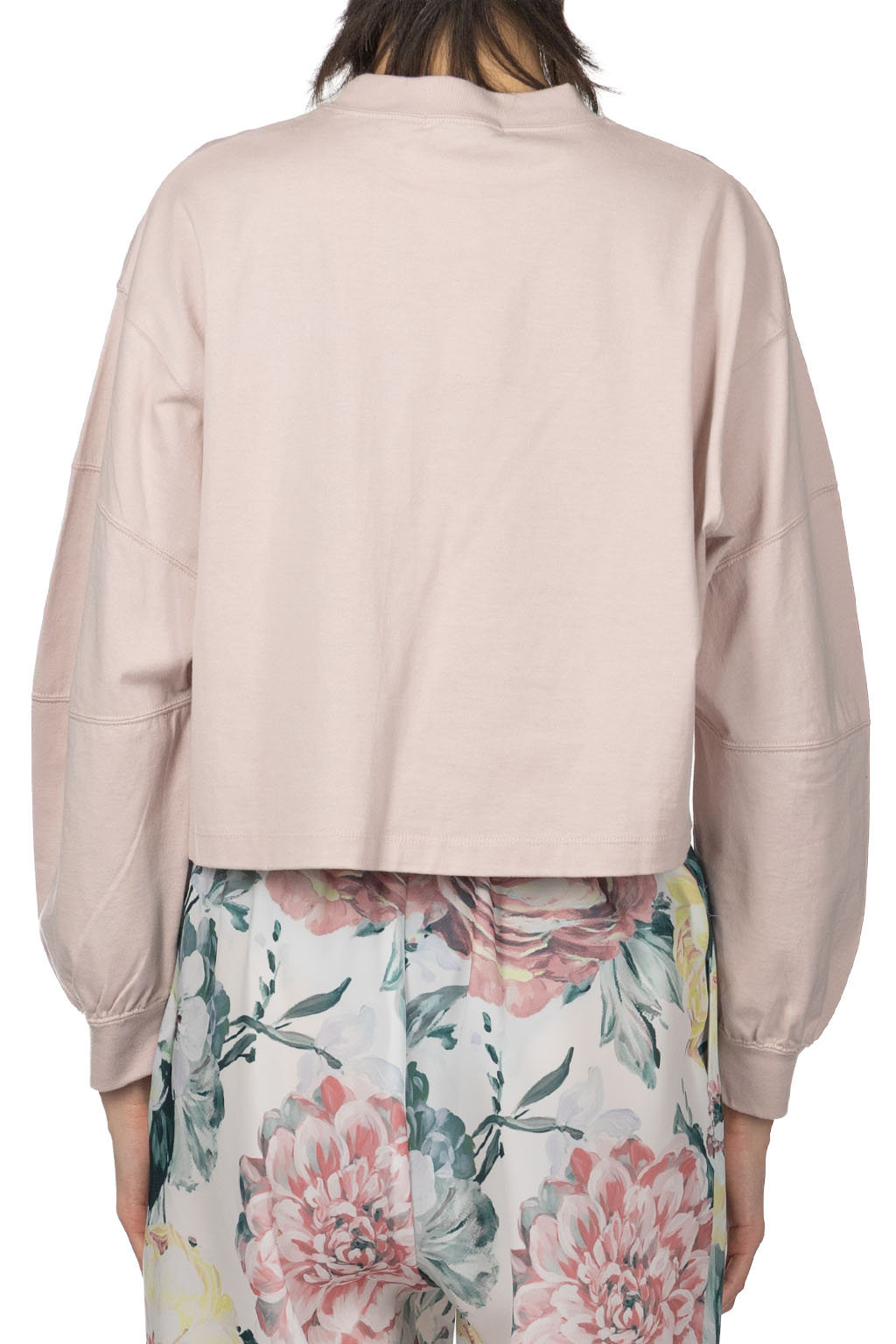 Manon - Swich Sleeve LS Tee - Pink