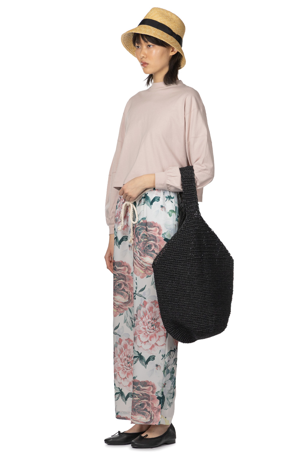 Manon - Swich Sleeve LS Tee - Pink