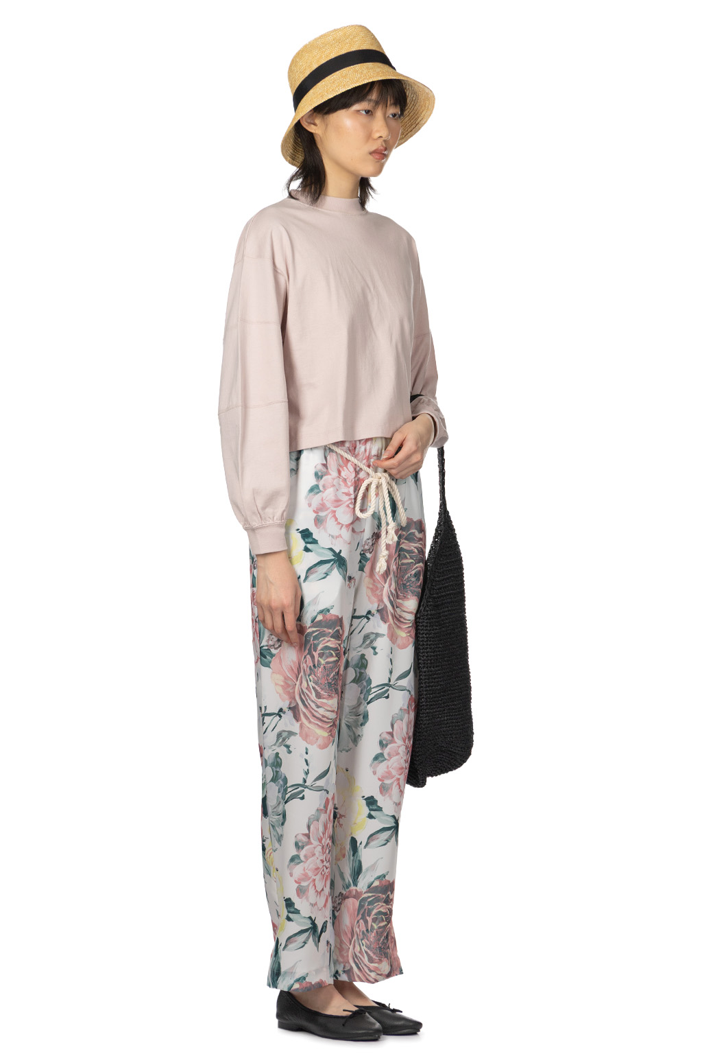 Manon - Swich Sleeve LS Tee - Pink