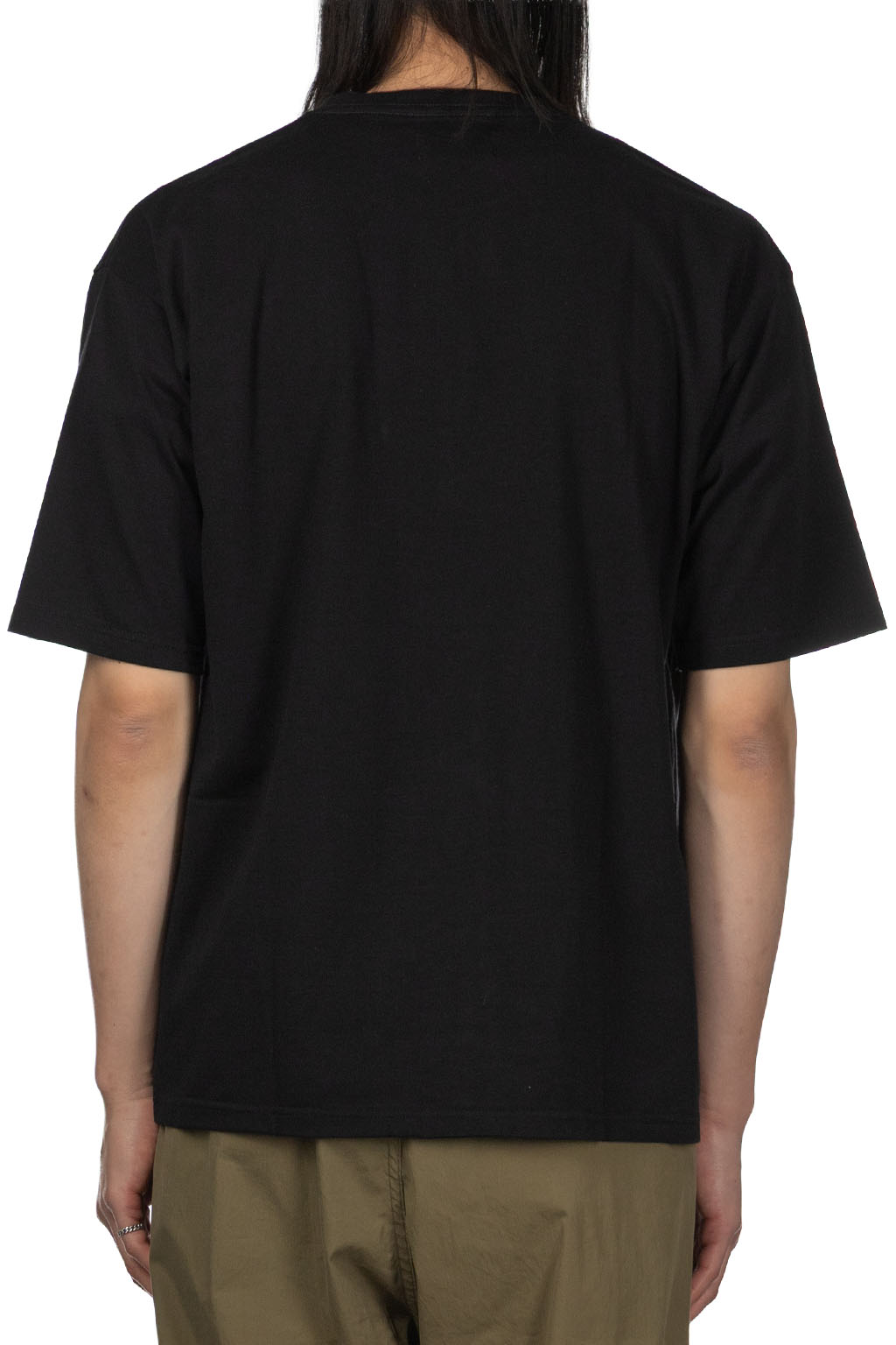 Manual Alphabet - Half Sleeve Eco Tee - Black