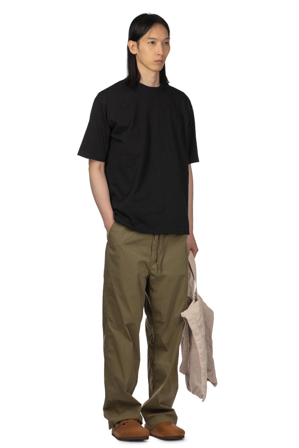 Manual Alphabet - Half Sleeve Eco Tee - Black