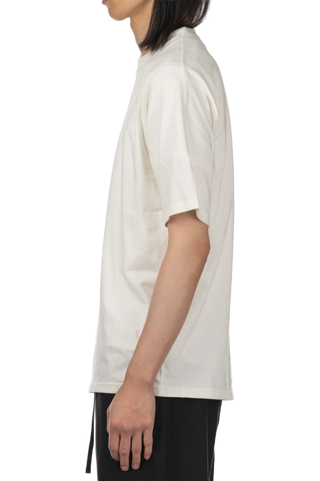 Manual Alphabet - Half Sleeve Eco Tee - White