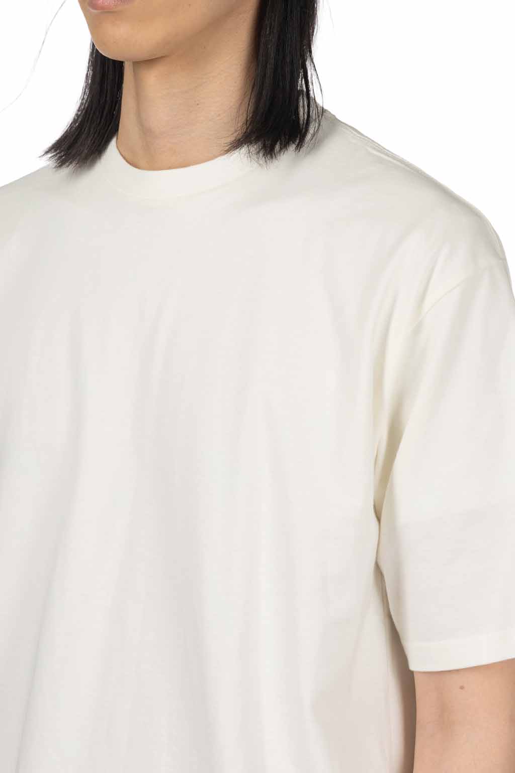 Manual Alphabet - Half Sleeve Eco Tee - White
