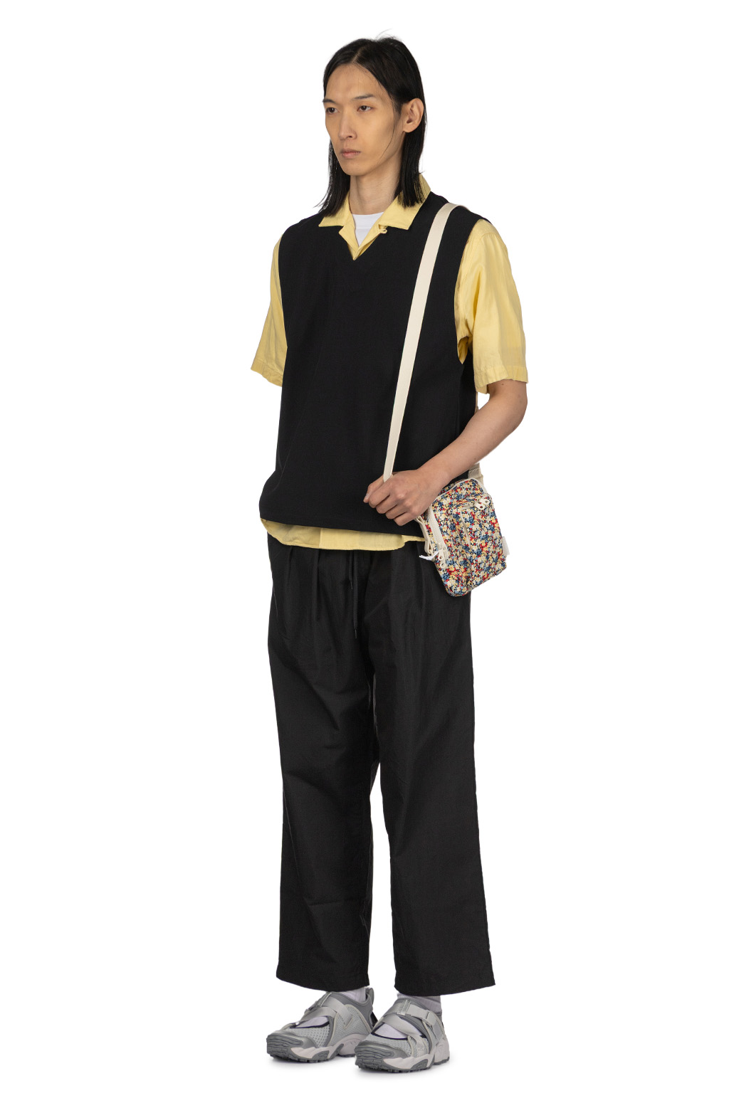 Manual Alphabet - Jour Jersey Vest - Black