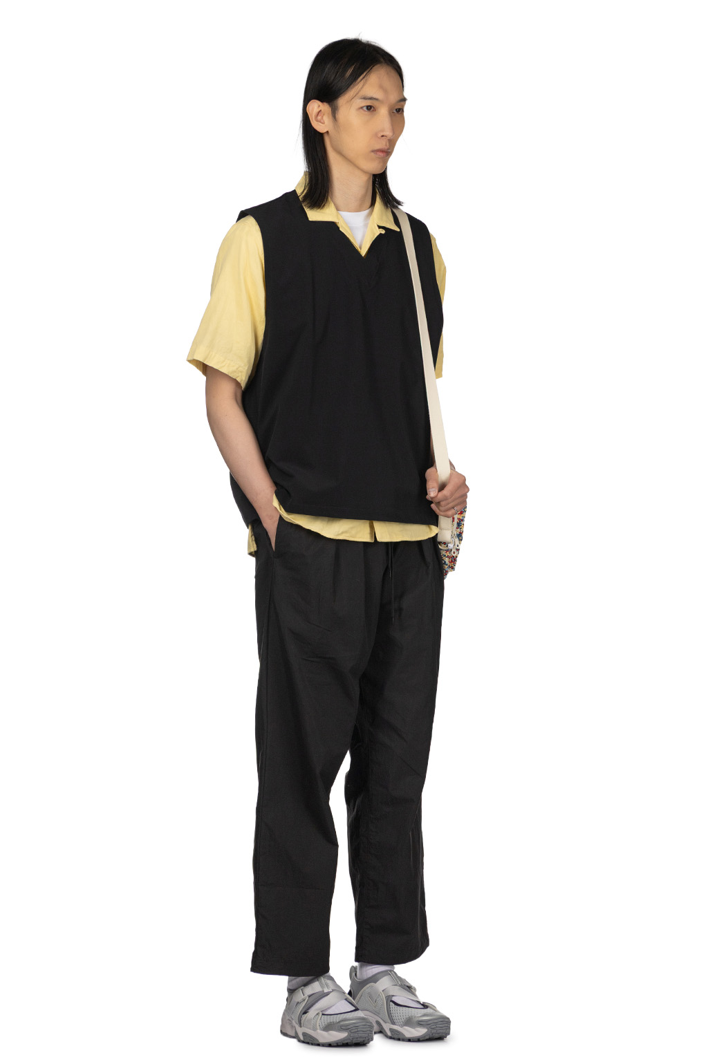 Manual Alphabet - Jour Jersey Vest - Black