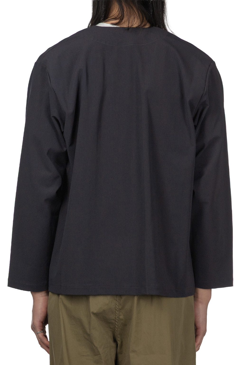 Manual Alphabet - Jourdigun Jersey Cardigan - Charcoal
