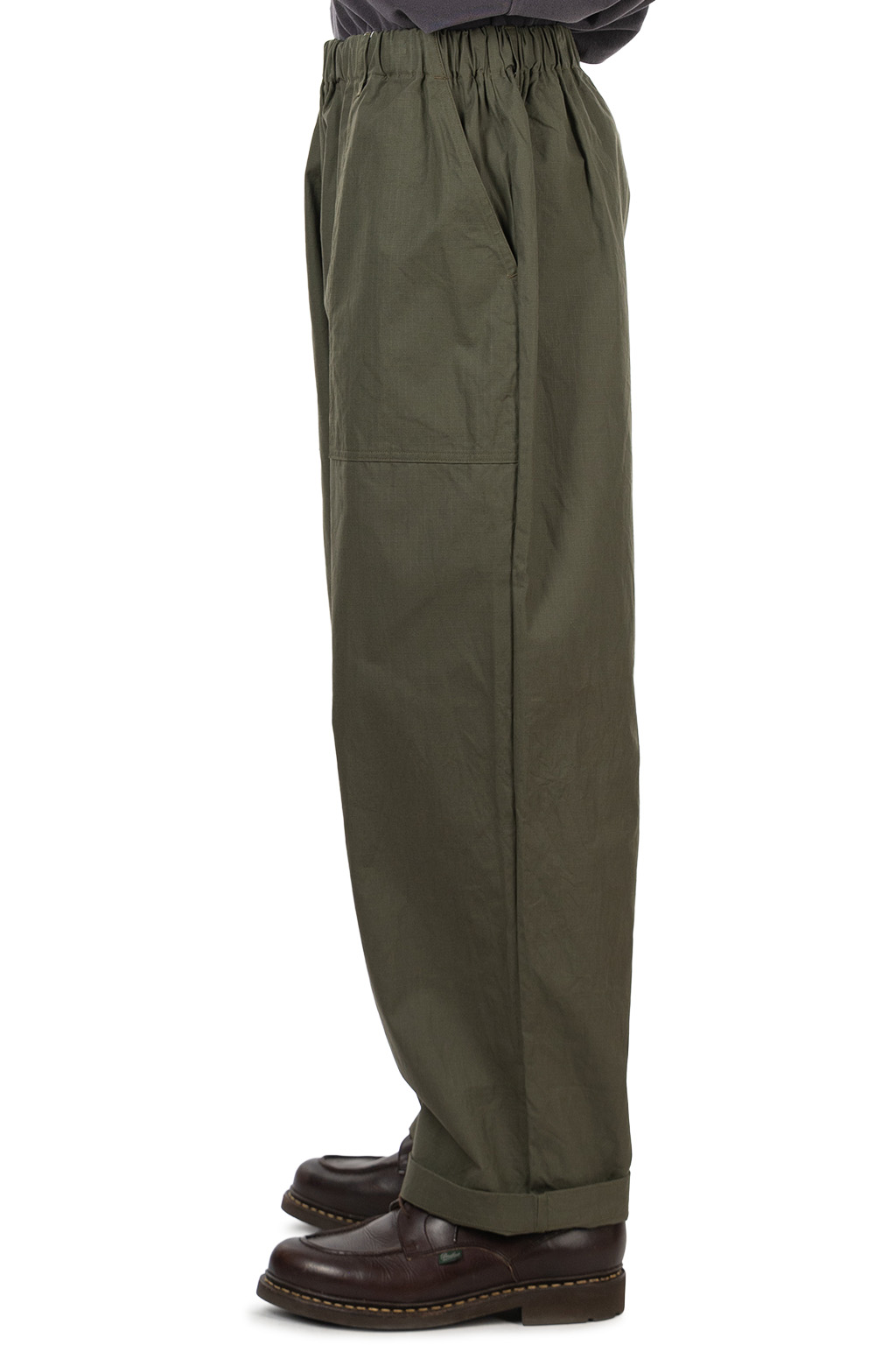 Manual Alphabet - Ripstop Easy Baker Pants - Olive