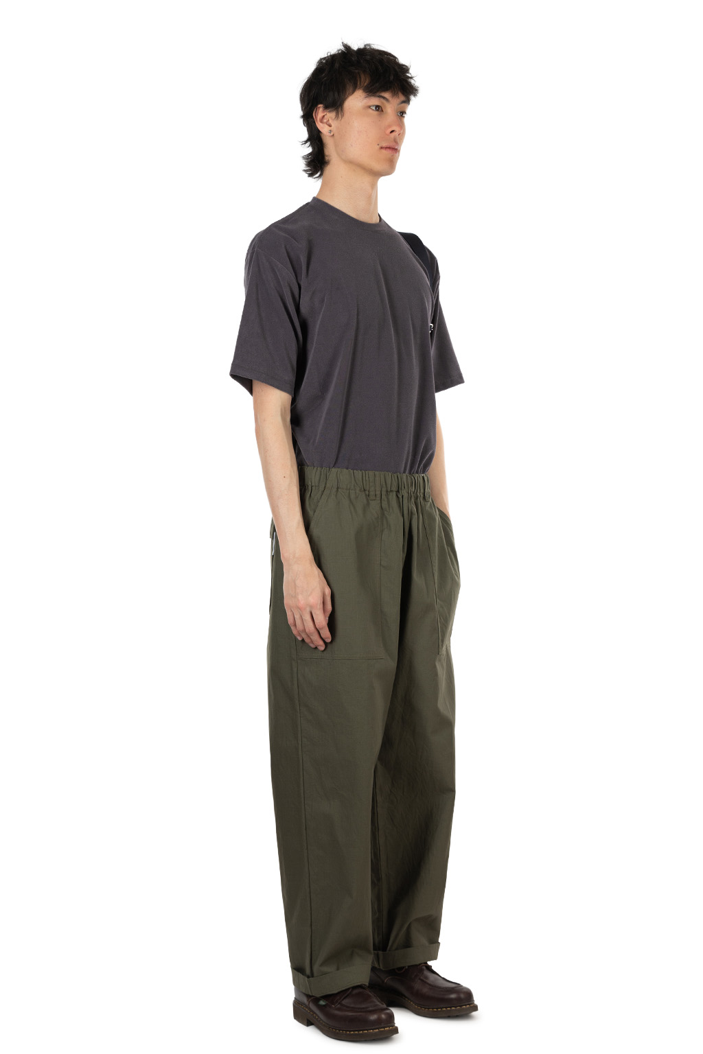 Manual Alphabet - Ripstop Easy Baker Pants - Olive
