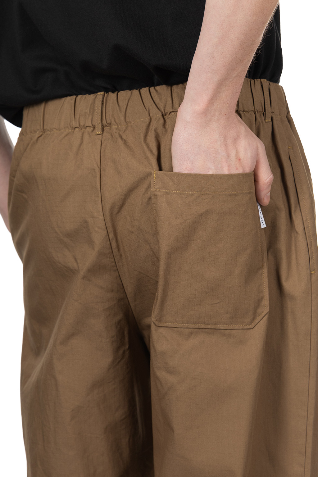 Manual Alphabet - Ripstop Easy Pants - Cayote