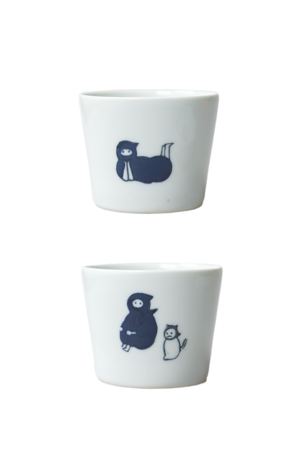 Mino Pottery - KYU-JITSU Cup & Plate Set - Ninja