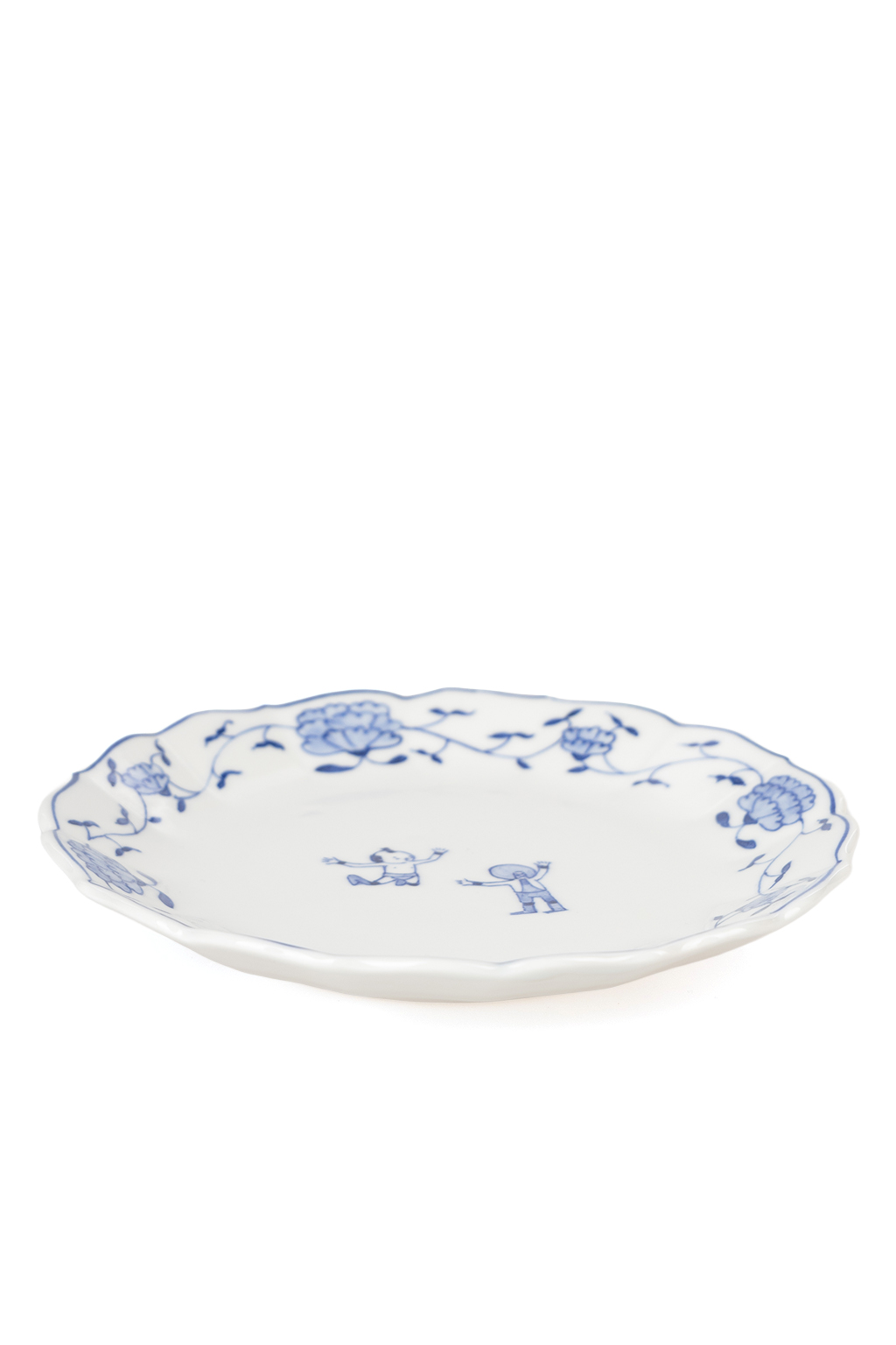 Motif Ceramic and Art - Round Plate - Pro Wrestling - Flying
