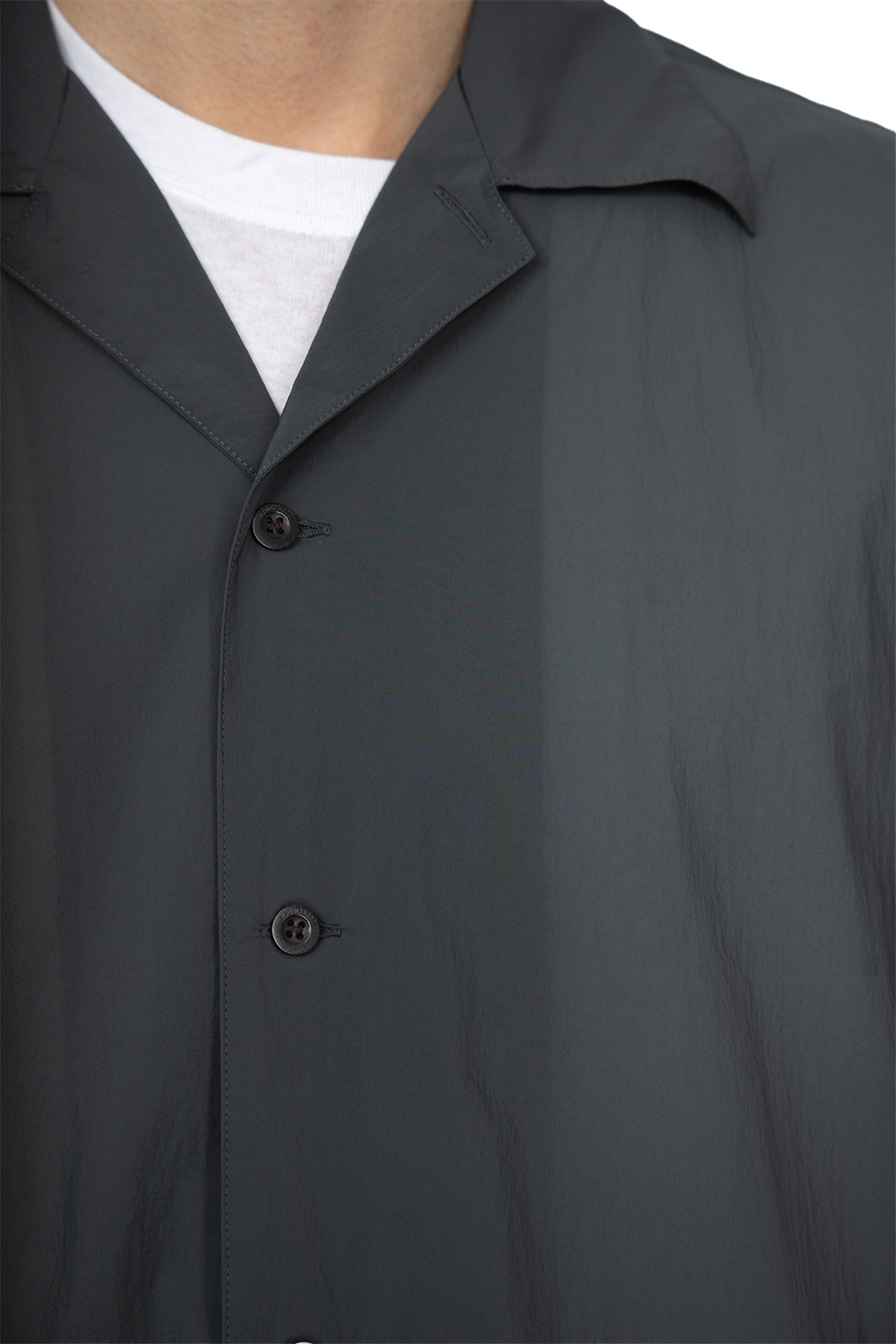 N Hoolywood - Half Sleeve Big Shirt - Charcoal