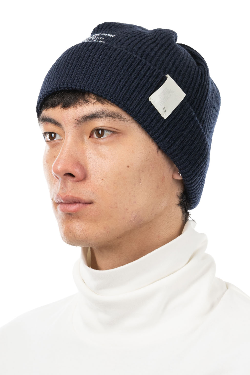 N Hoolywood - Ribbed Knit Beanie - 3 Color Choices
