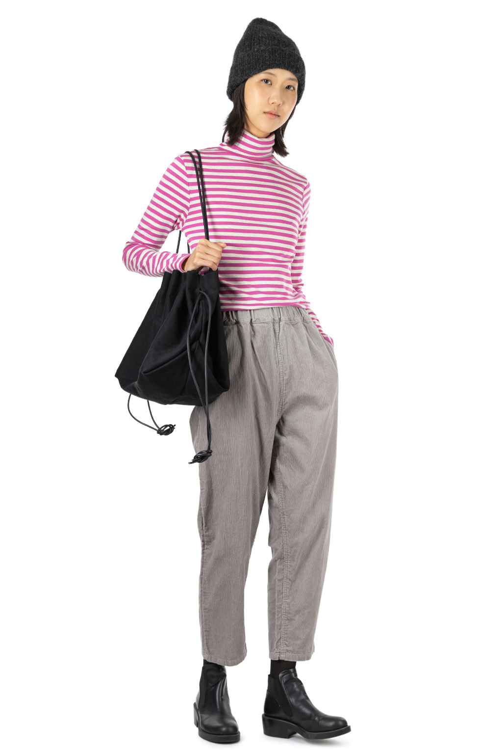 NARU  - 14W Corduroy Cozy Pants - Grey