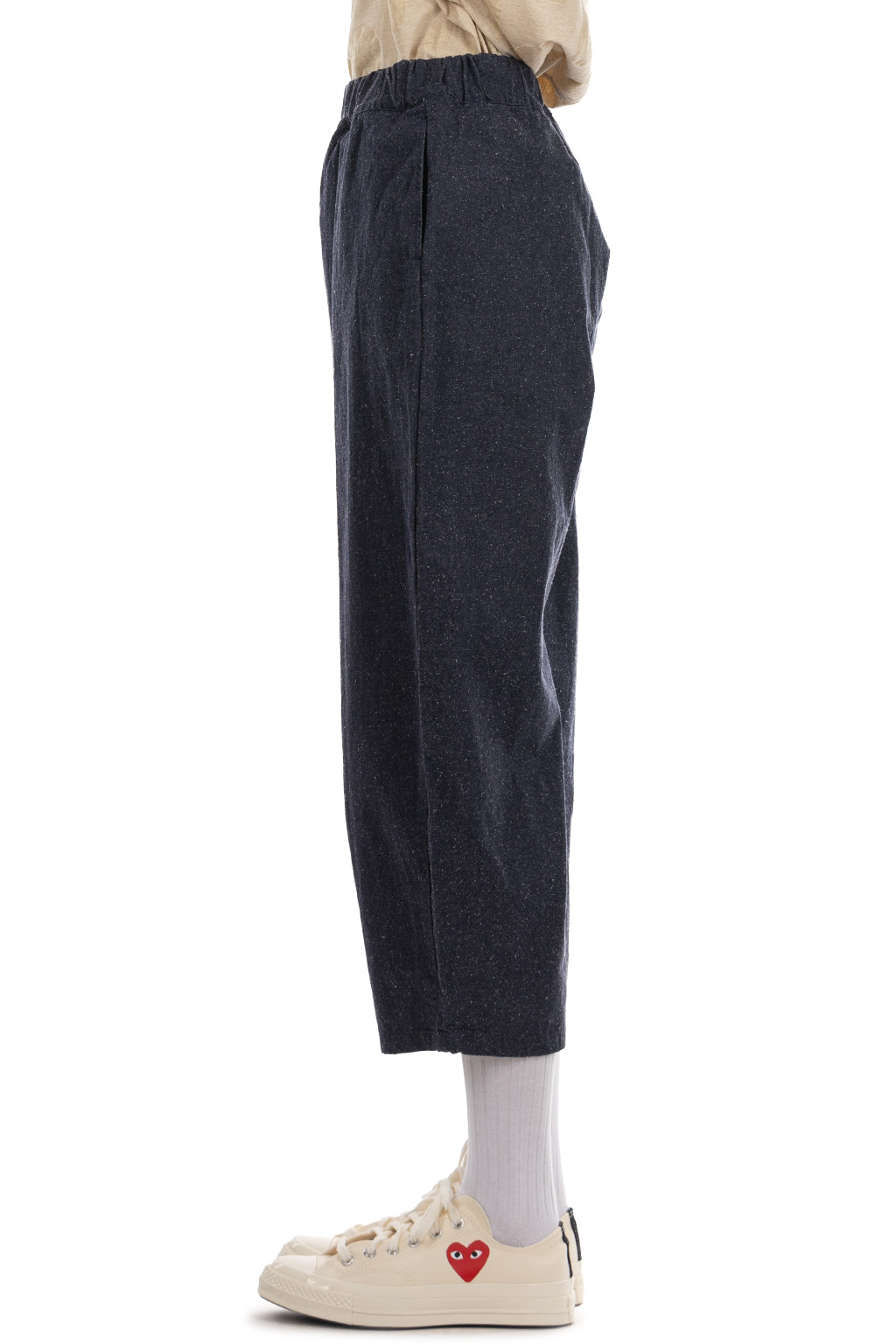 NARU  - Cotton Silk Denim Egg Pants