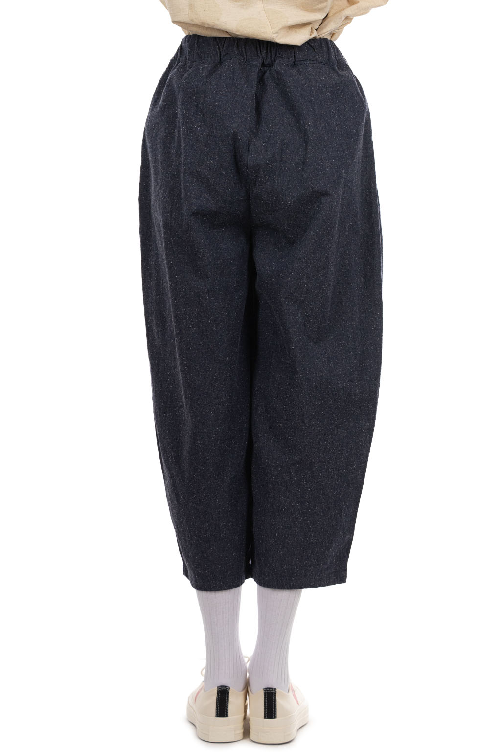 NARU  - Cotton Silk Denim Egg Pants