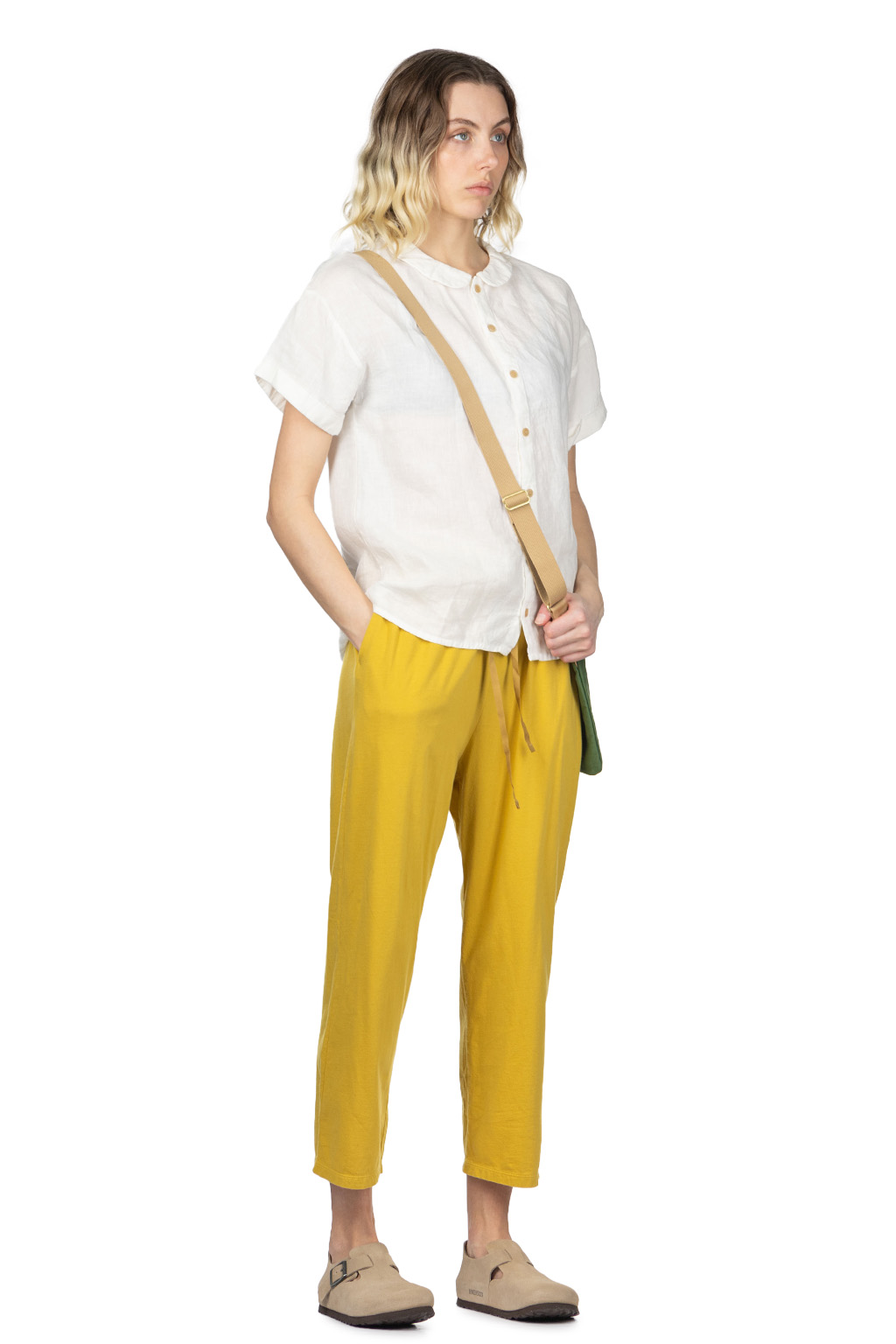 NARU  - French Linen Blouse - White