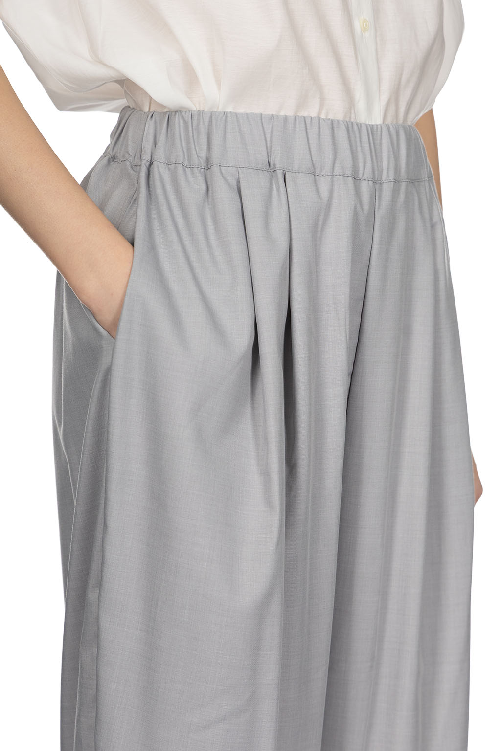 NARU  - Cotton Twill Pants - Grey