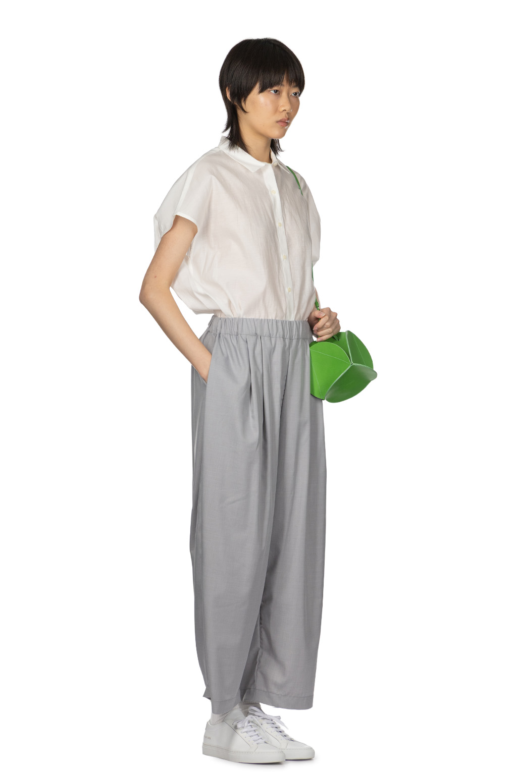 NARU  - Cotton Twill Pants - Grey