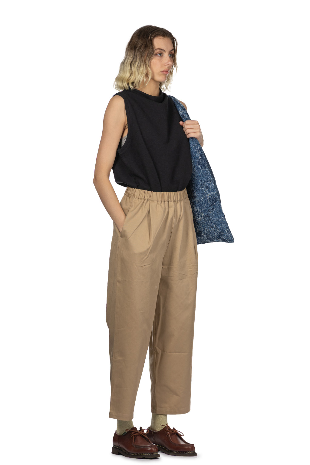 Nachukara - Chino One Tuck Pants