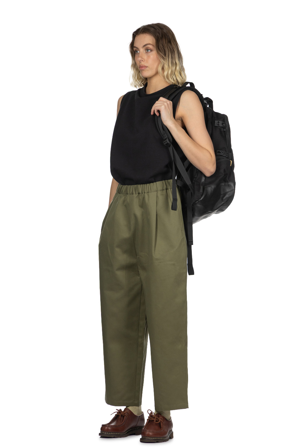 Nachukara - Chino One Tuck Pants