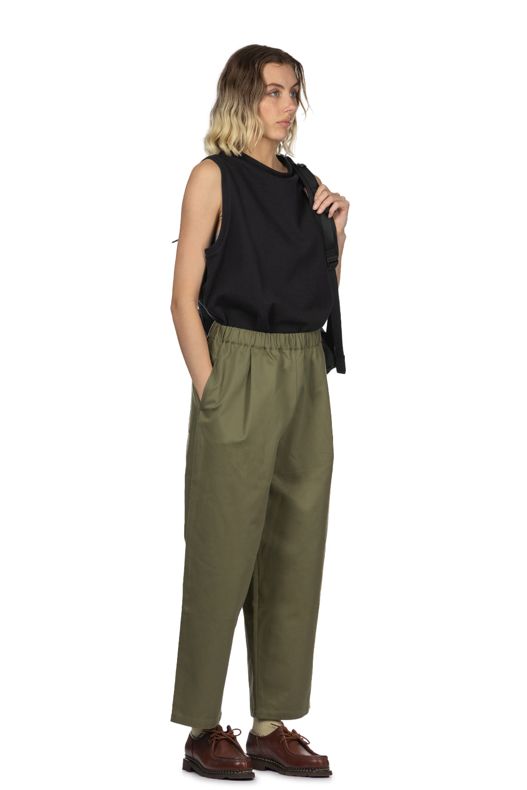 Nachukara - Chino One Tuck Pants