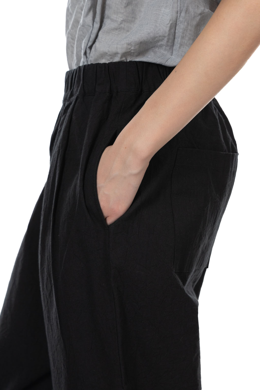 Nachukara - Cotton Daily Pants - Black