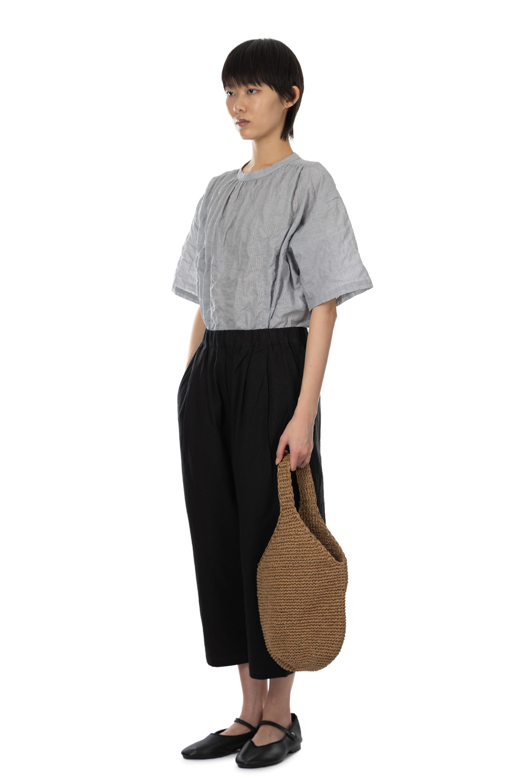 Nachukara - Cotton Daily Pants - Black