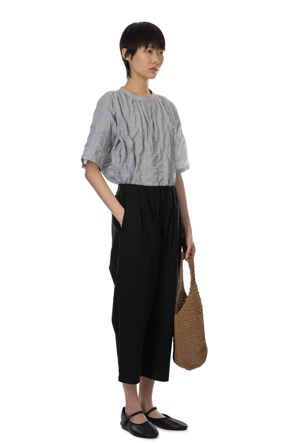 Nachukara - Cotton Daily Pants - Black