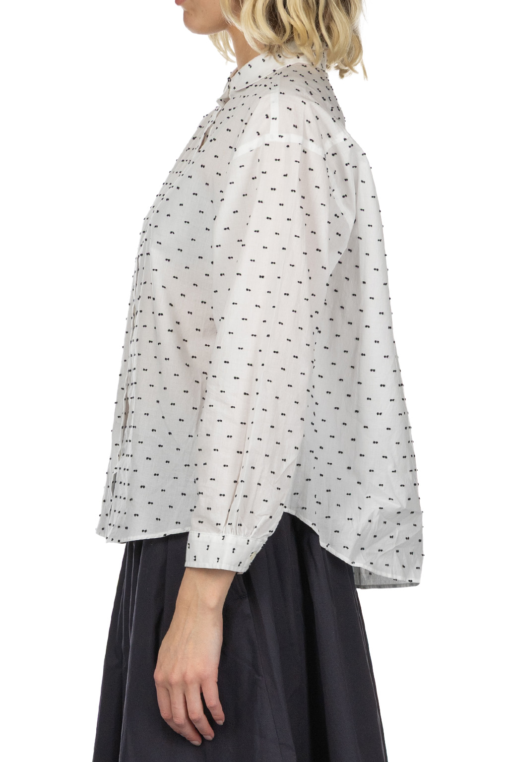 Nachukara - Dobby Round Collar Shirt