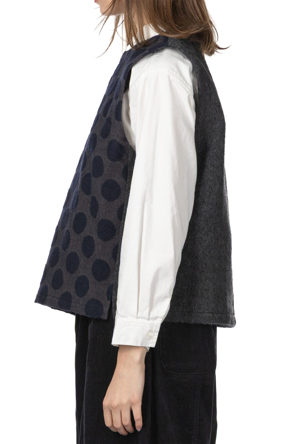 Nachukara - Dot Jaquard Vest 