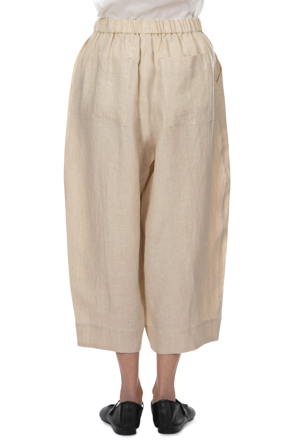 Nachukara - Linen Hemp Cocoon Pants - Natural