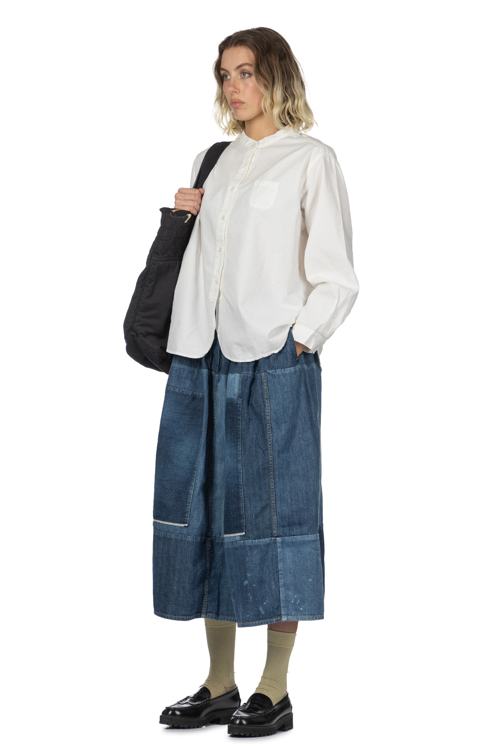 Nachukara - Oxford Band Collar Shirt