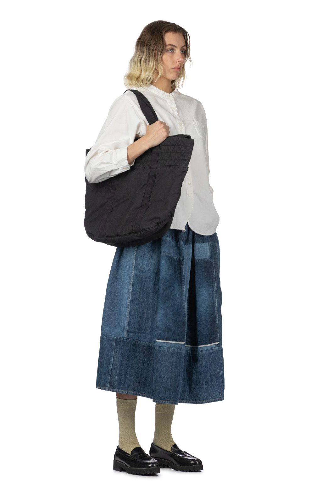 Nachukara - Oxford Band Collar Shirt