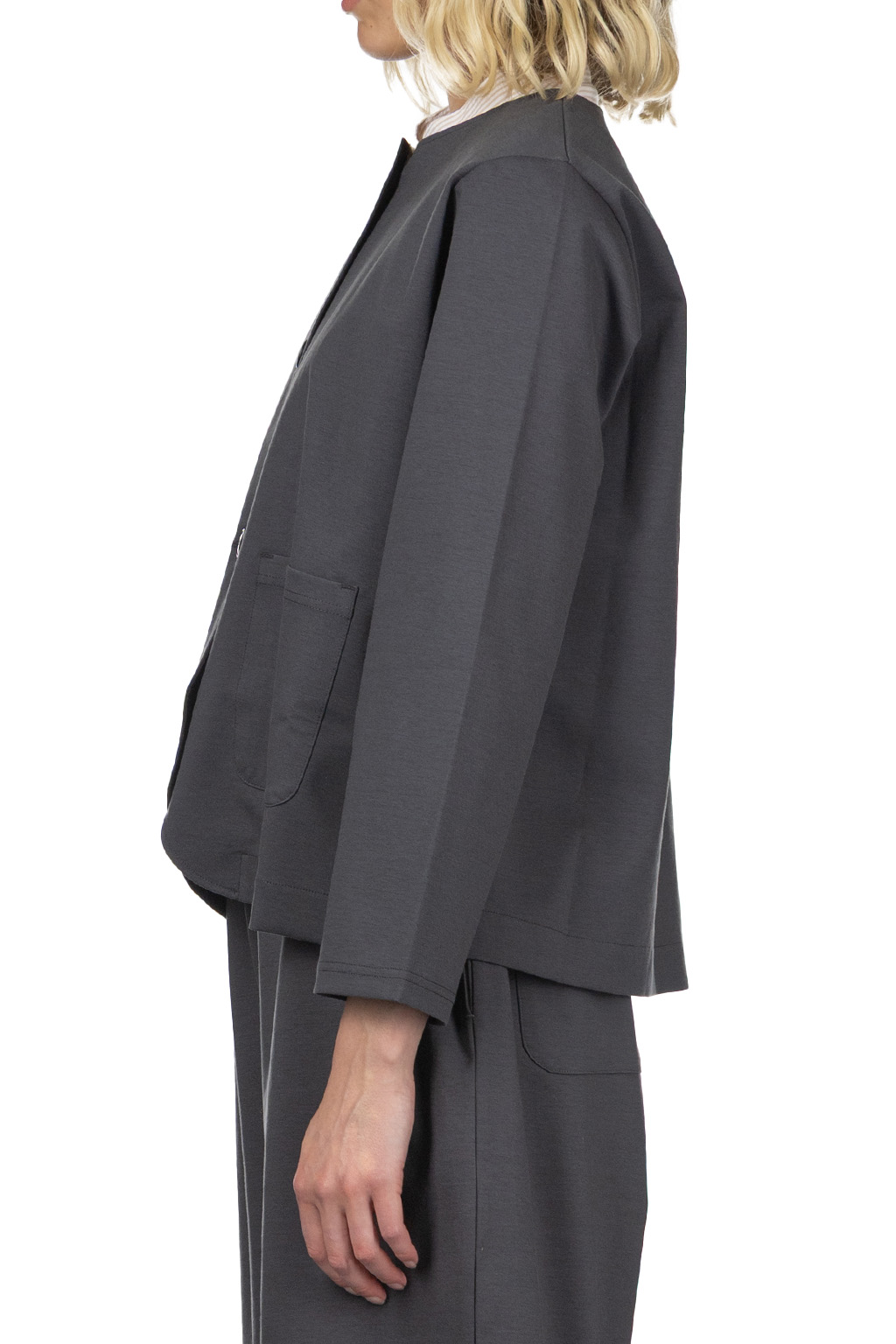 Nachukara - Ponte No Collar Jacket