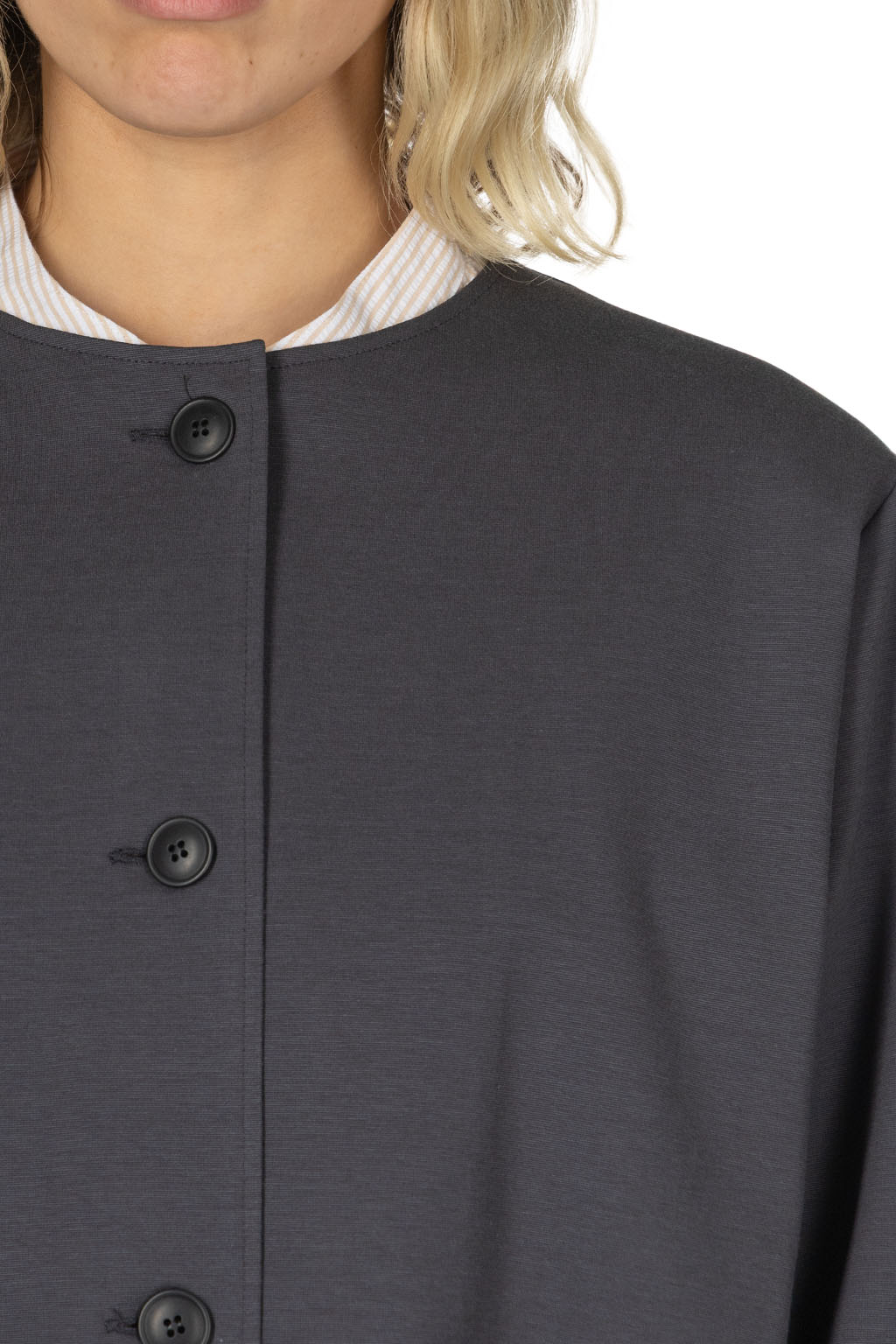 Nachukara - Ponte No Collar Jacket