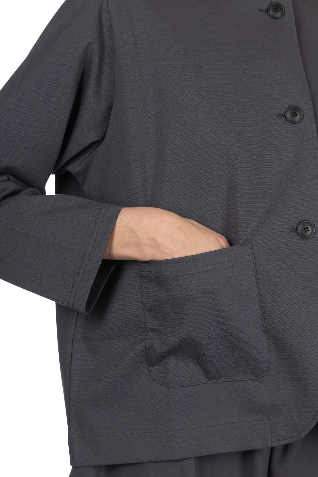 Nachukara - Ponte No Collar Jacket