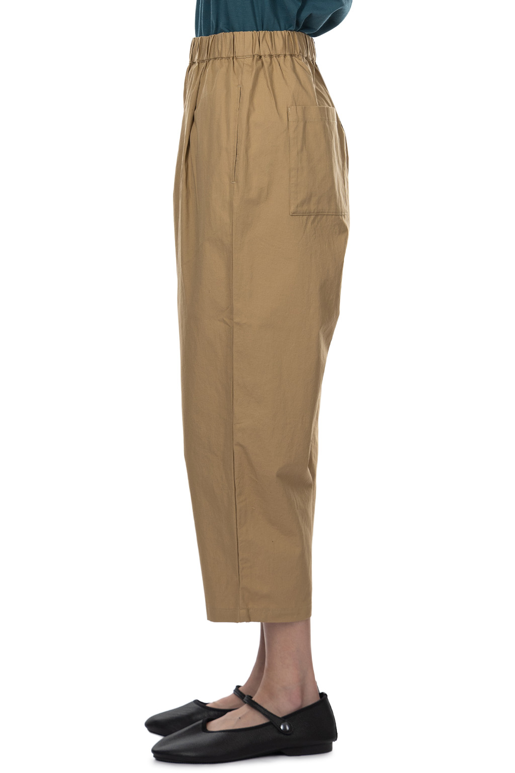 Nachukara - Tucked Pants - Beige