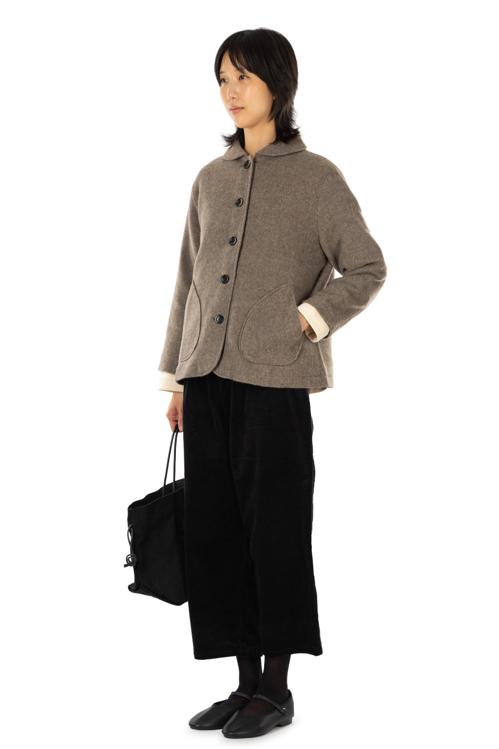 Nachukara - Wool Beaver Shawl Jacket