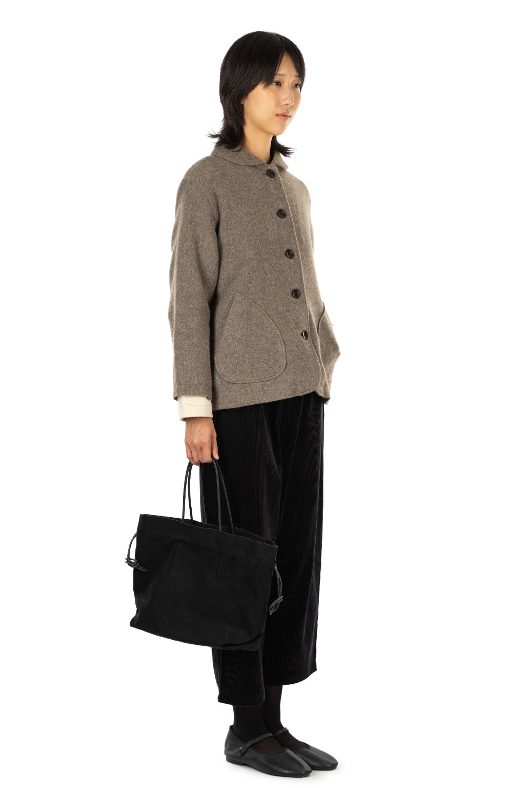 Nachukara - Wool Beaver Shawl Jacket