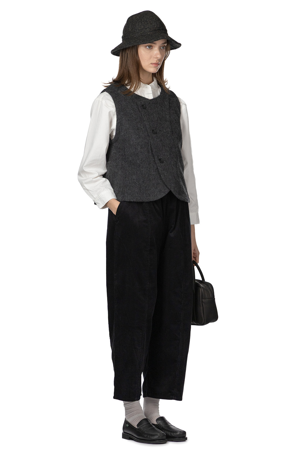 Nachukara - Wool Beaver 2 way Vest 