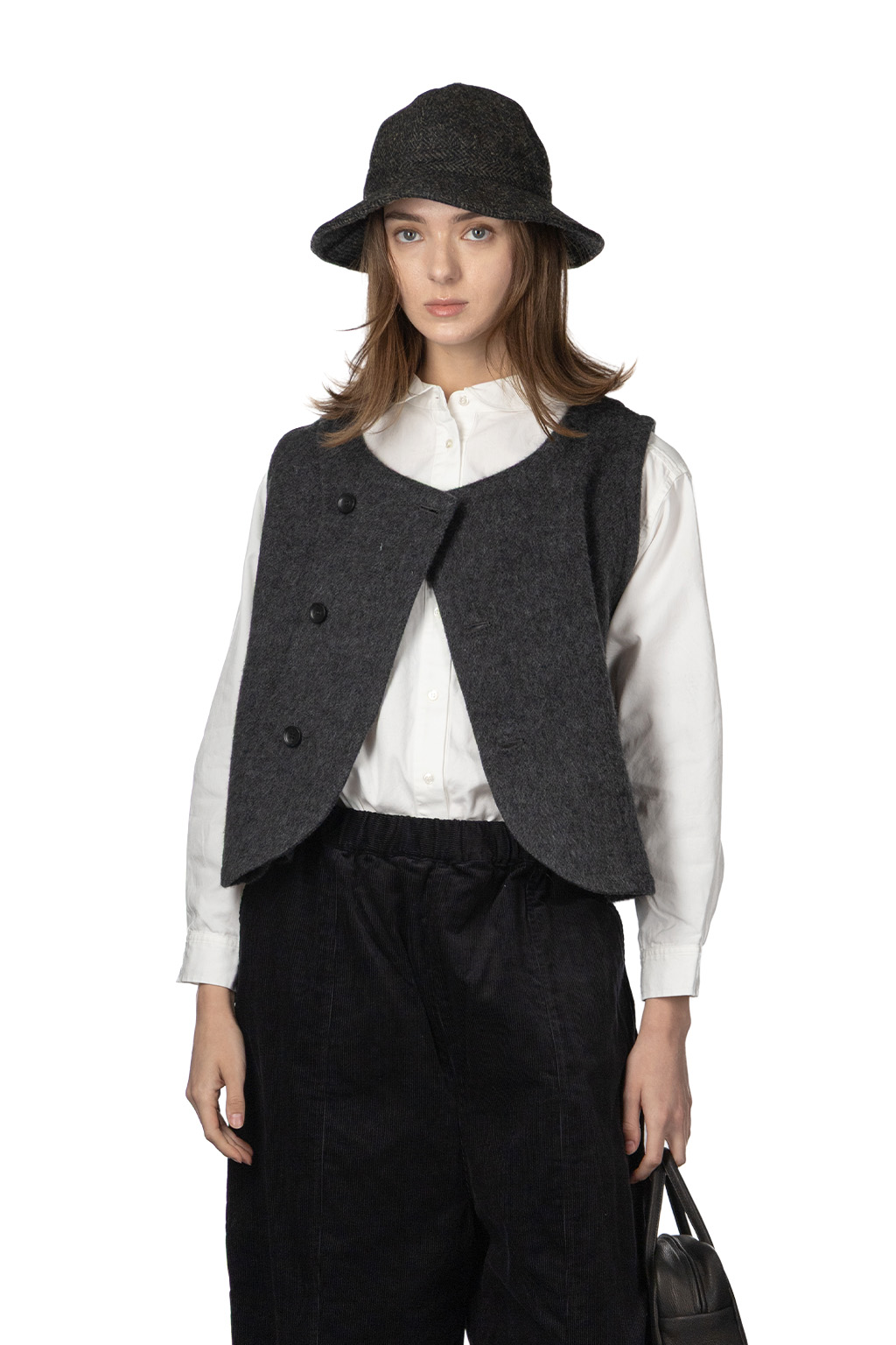 Nachukara - Wool Beaver 2 way Vest 