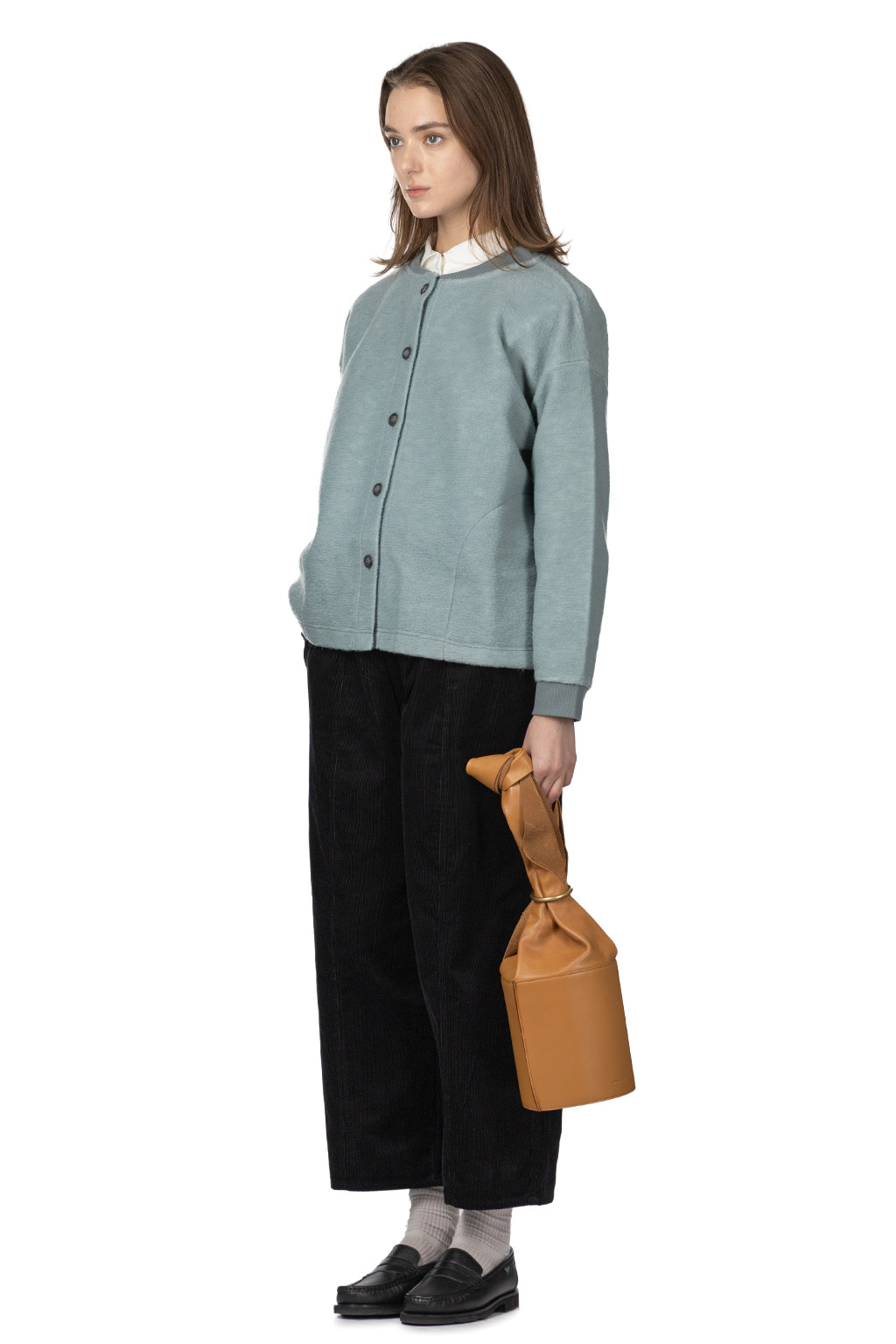 Nachukara - Wool Rib Cardigan 