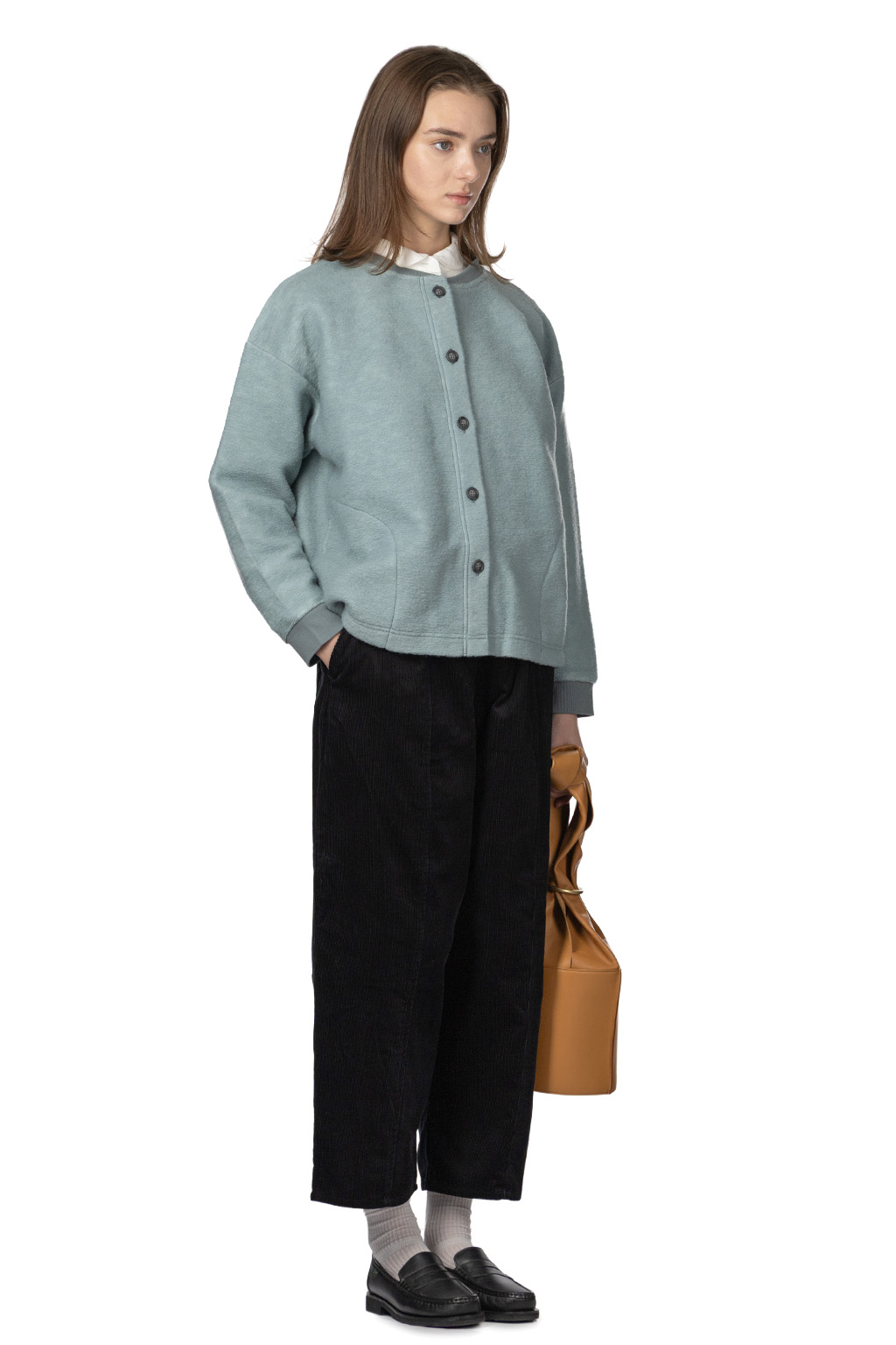 Nachukara - Wool Rib Cardigan 