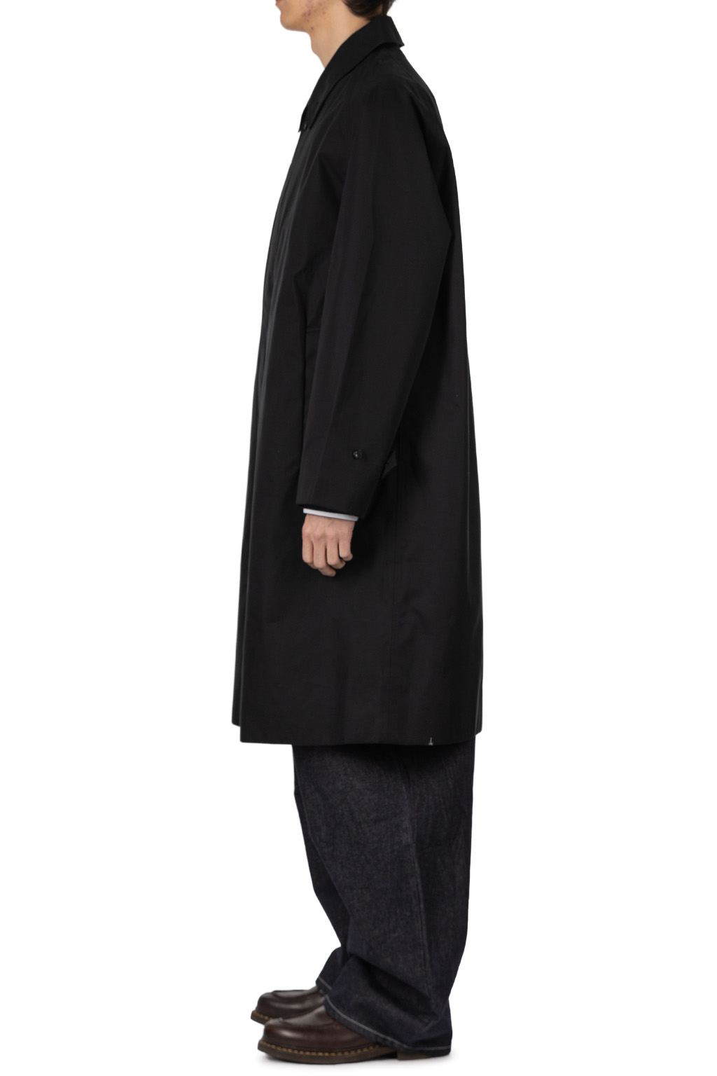 Nanamica (NAN) - 2L Cotton GORE-TEX Balmacaan Coat - Black