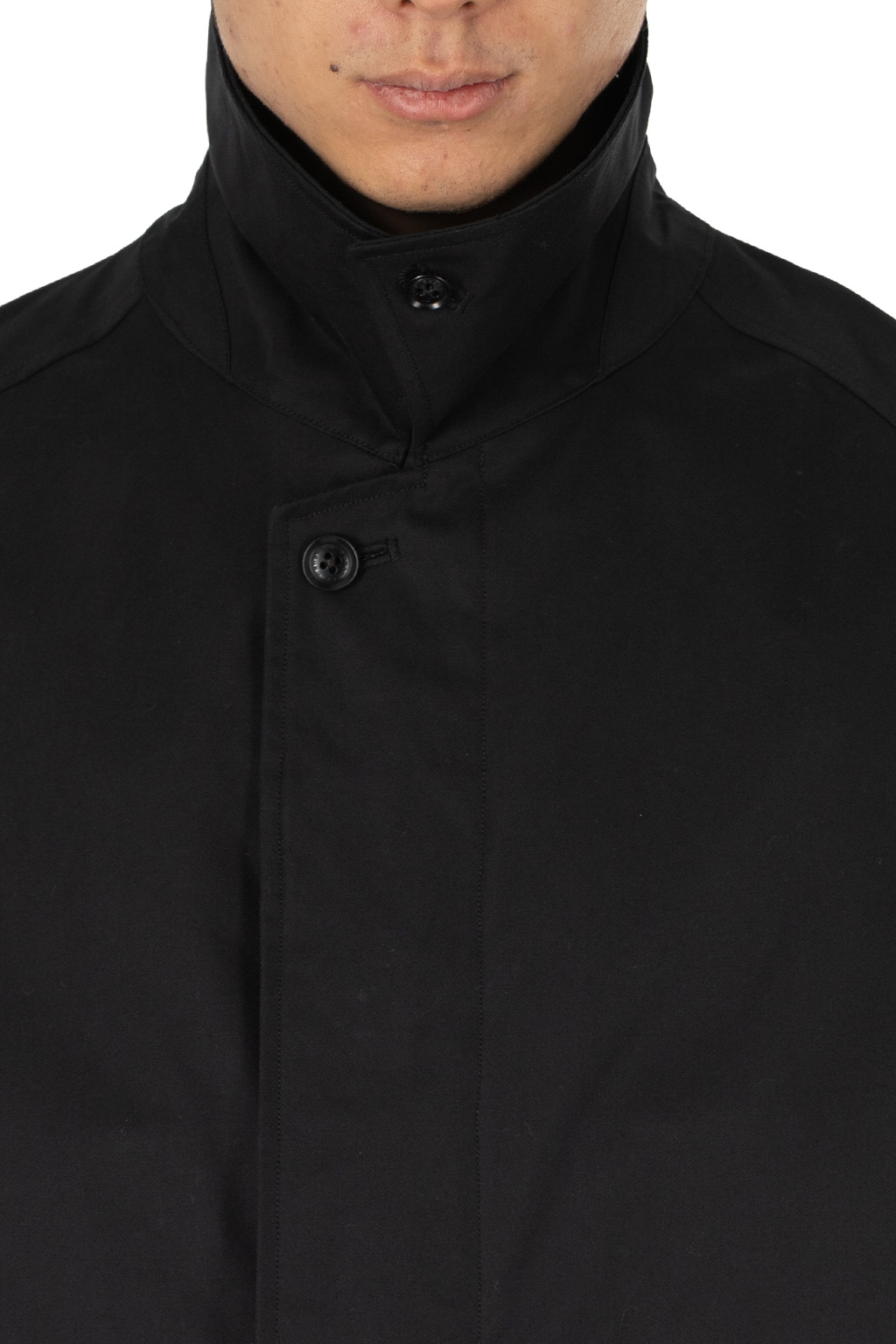 Nanamica (NAN) - 2L Cotton GORE-TEX Balmacaan Coat - Black