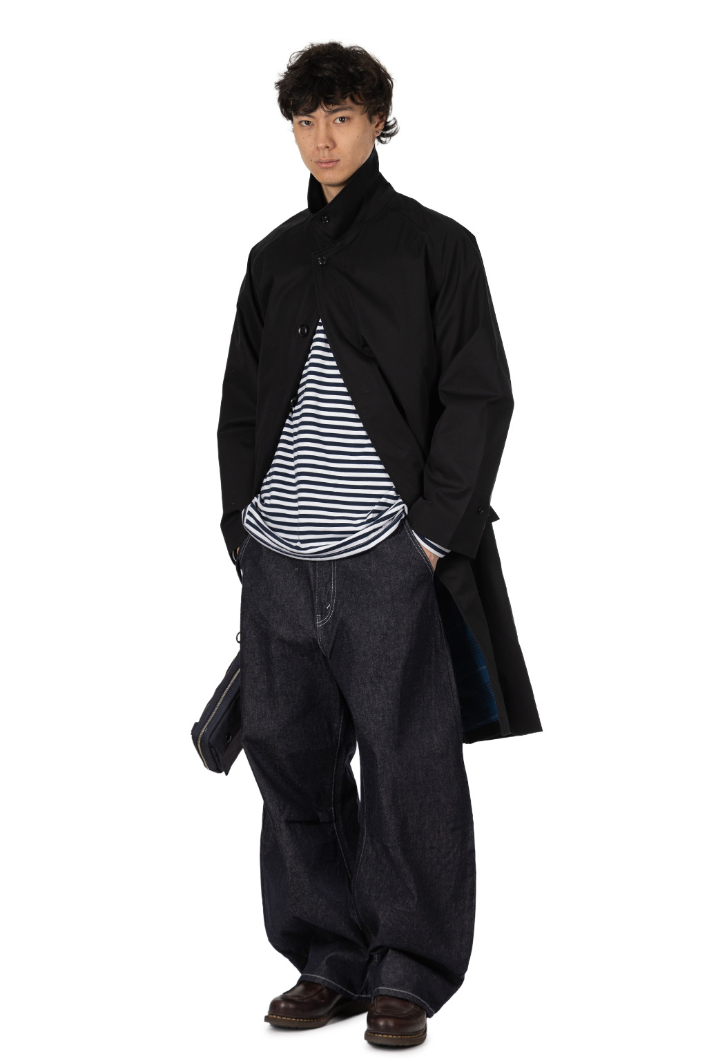Nanamica (NAN) - 2L Cotton GORE-TEX Balmacaan Coat - Black