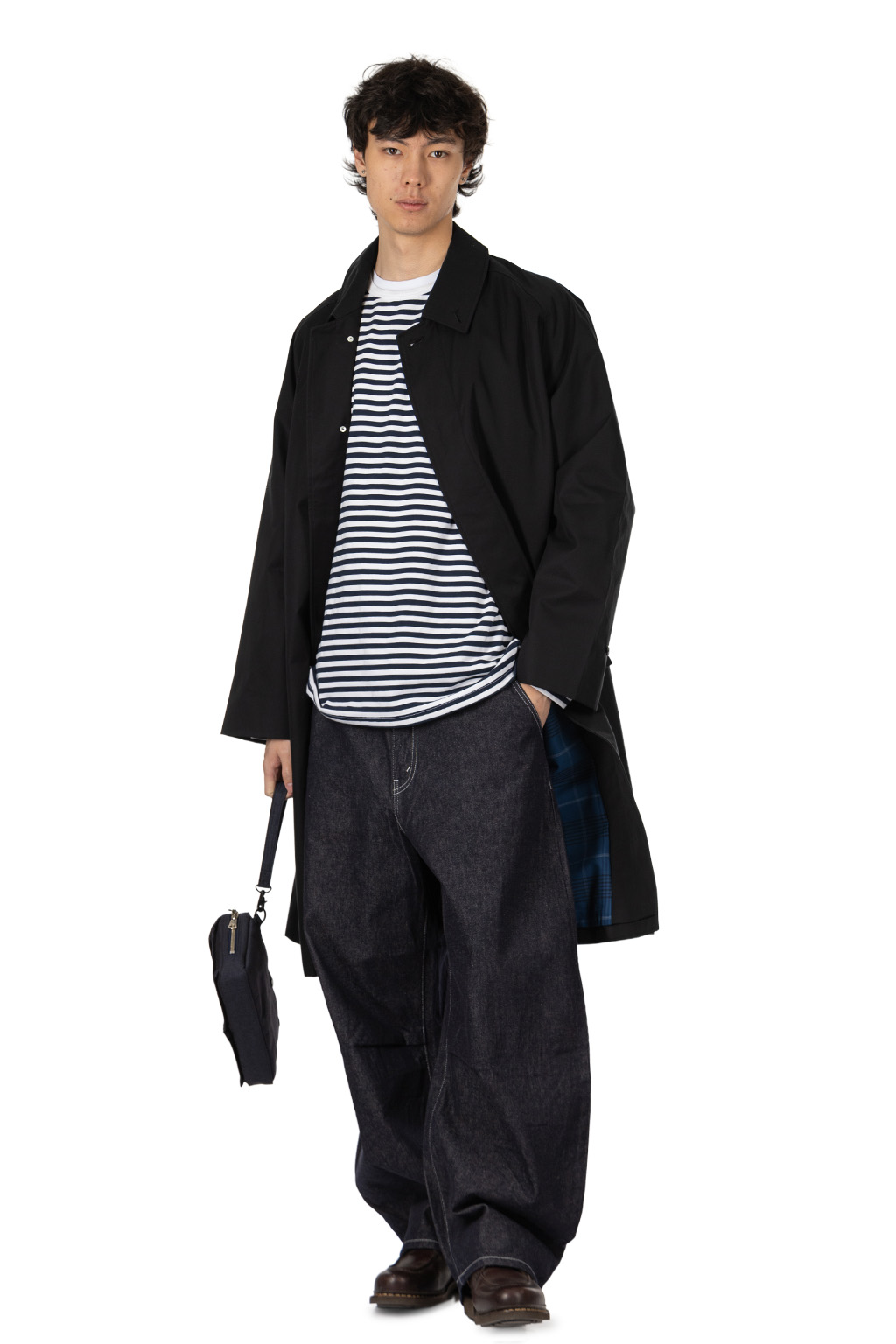 Nanamica (NAN) - 2L Cotton GORE-TEX Balmacaan Coat - Black
